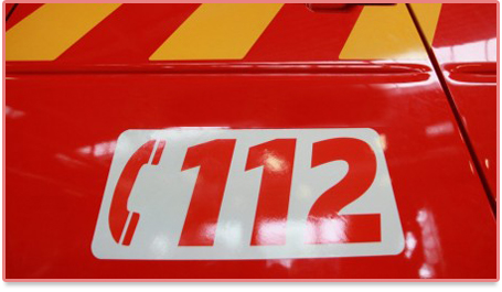 Nouveau logo du numéro d'urgence européen unique 112