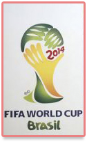 Logo Coupe du Monde Football de Brésil 2014 | Logo en Vue