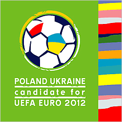 Logo de la coupe d'Europe 2012 organisée en Pologne et en Ukraine