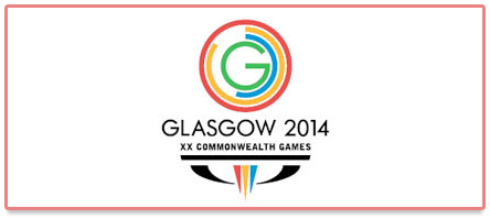 Logo des Jeux du Commonwealth de Glasgow de 2014 - Logo en Vue