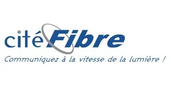 Logo Cité Fibre - Fournisseur d'Accès à Internet - Création Logo en Vue Logo Cité Fibre - Fournisseur d'Accès à Internet - Création Logo en Vue