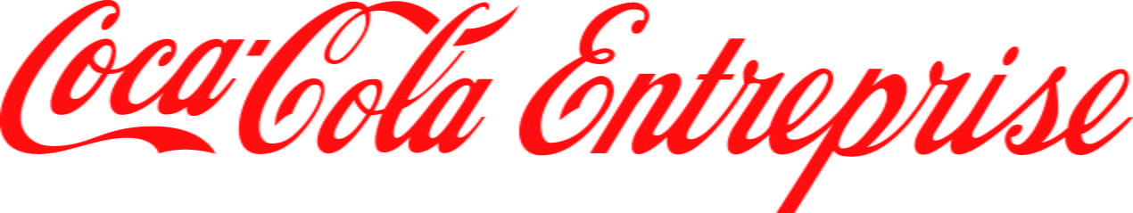 Le logo de Coca-Cola Entreprise
