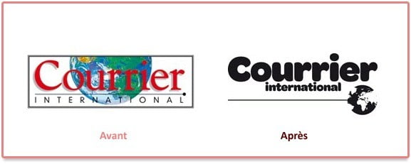 Logo du journal hebdomaraire Courrier International