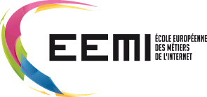 Le logo de l'EEMI - École Européenne des Métiers de l'Internet