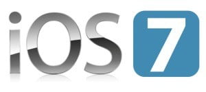 Le logo d'iOS 7 - Système d'exploitation pour iPhone