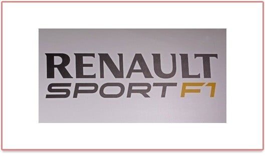 Le logo Renault Sport F1