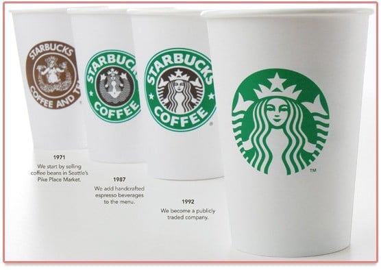 Relooking du logo Starbucks Coffee