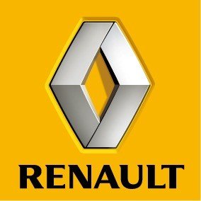 Le logo de la marque de voiture Renault