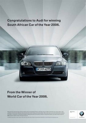 Publicité BMW