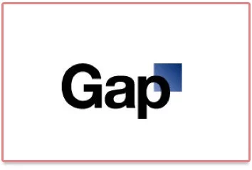Nouveau logo de Gap analysé par Logo en Vue